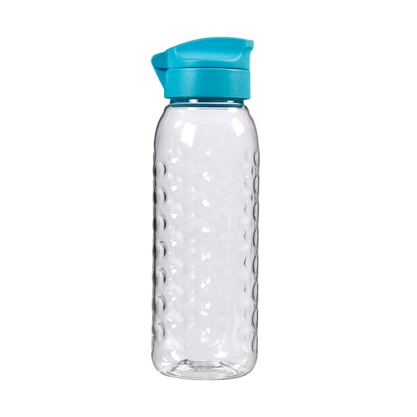 Sticlă Curver Dots, 450 ml, capac albastru