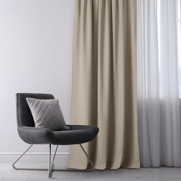 Draperie bej 220x270 cm Carmena – Homede-image-2