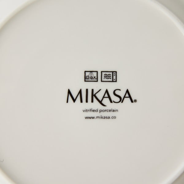 Farfurie din porțelan alb Mikasa Ridget, ø 22 cm-image-3