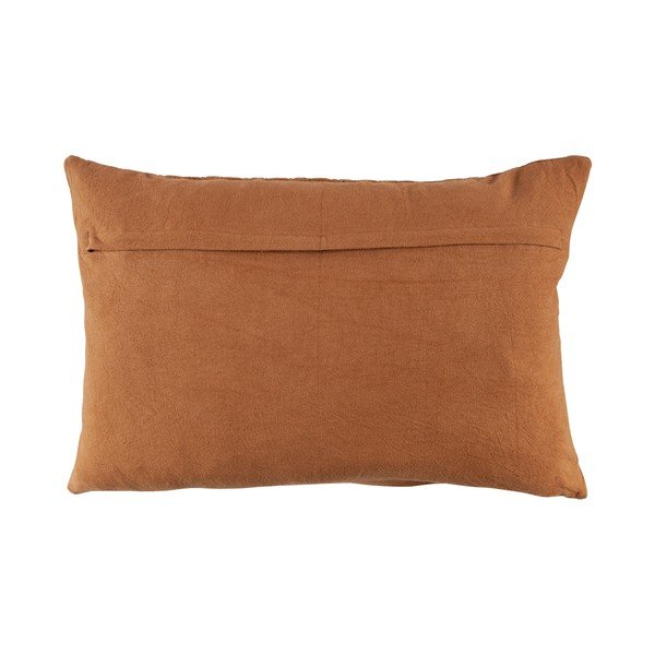 Pernă decorativă WOOOD Fallon Toffee, 40 x 60 cm, maro caramel-image-1