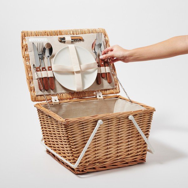 Coș de picnic Sunnylife Natural, 35 x 23 cm-image-3