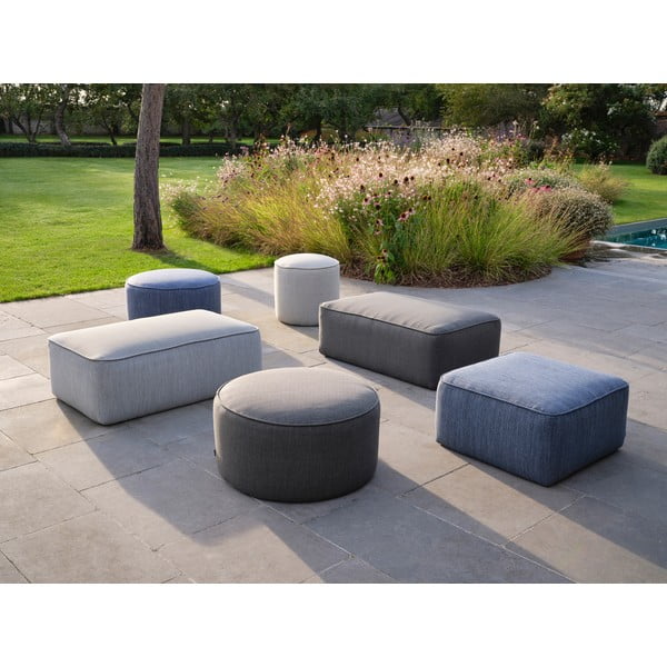 Taburet de grădină gri închis – Diphano-image-3