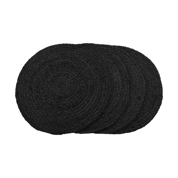 Suporturi pentru farfurii 4 buc. din iută ø 38 cm Bombay – House Nordic