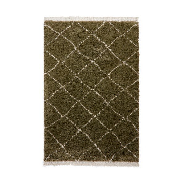 Covor verde 80x150 cm Boho – Think Rugs