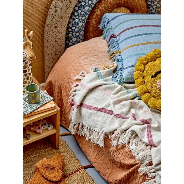 Pătură pentru copii crem 130x160 cm Frey – Bloomingville Mini-image-1