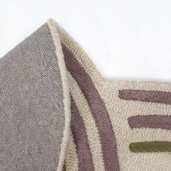 Covor verde țesut manual din lână 140x200 cm Spiral Shaped  – Flair Rugs-image-4