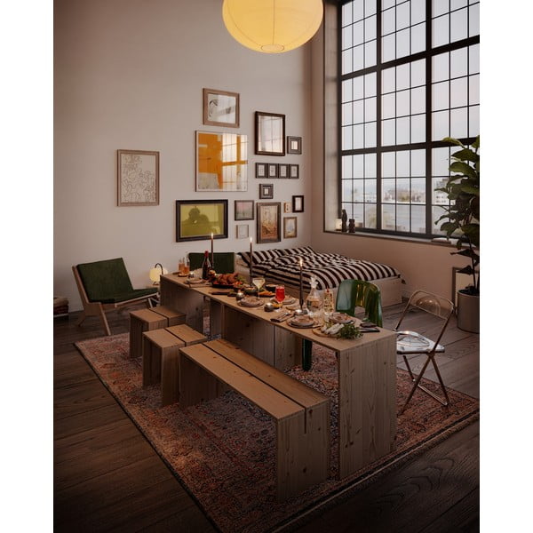 Bancă în culoare naturală Join-In – Karup Design-image-1