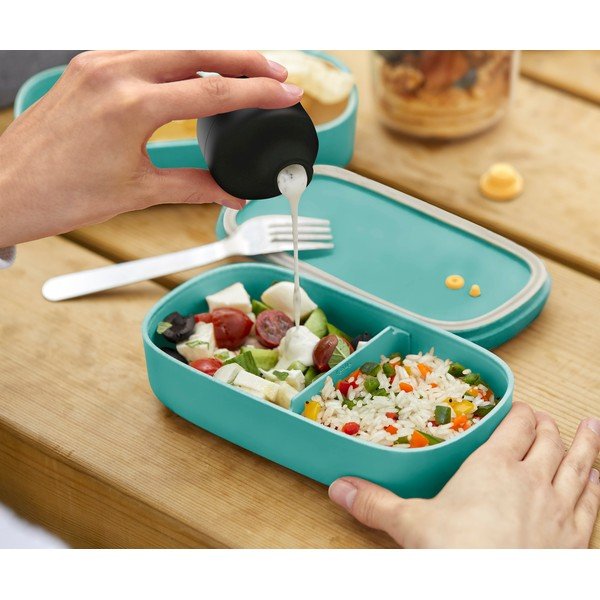 Cutie pentru prânz compartimentată To Go – Lékué-image-1