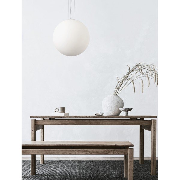 Lustră albă din sticlă ø 50 cm Nevoso – Nova Luce-image-1