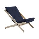 Fotoliu pliabil Karup Design Boogie Raw/Navy
