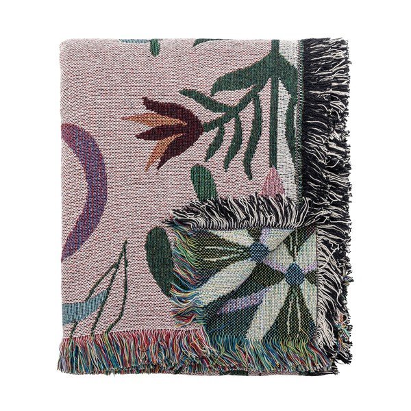 Pătură din amestec de bumbac 130x160 cm Yash – Bloomingville