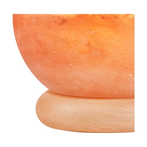 Lampă de sare portocalie, înălțime 16 cm Sally - LAMKUR-image-4
