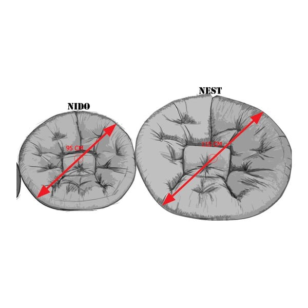 Fotoliu extensibil Karup Nest Lime-image-3