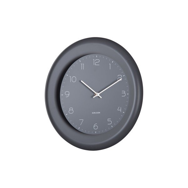 Ceas de perete ø 38 cm  Dual Disc – Karlsson-image-2