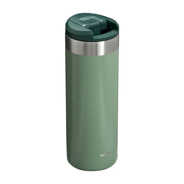 Cană termos verde din oțel inoxidabil 470 ml AeroLight™ Transit Hammer Tone Green – Stanley-image-2