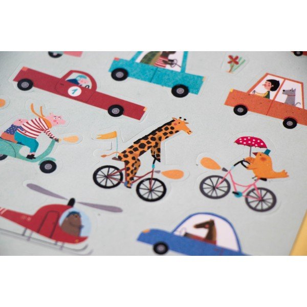 Set 150 de stickere detașabile Londji My city-image-1