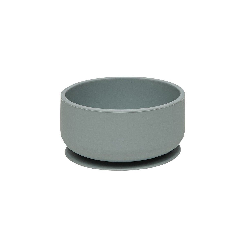 Bol pentru copii albastru prăfuit din silicon ø 6 cm Enkei – OYOY Mini