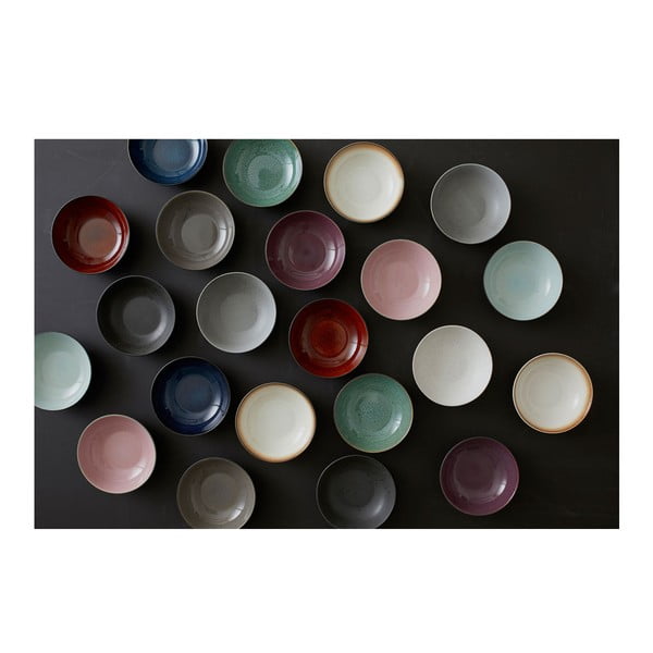 Bol mic negru/albastru din gresie 1 l Gastro Dark Blue/Black – Bitz-image-3