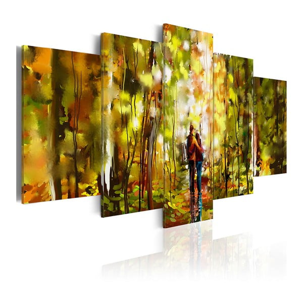 Tablou pe pânză Artgeist Romantic Walk, 200 x 100 cm