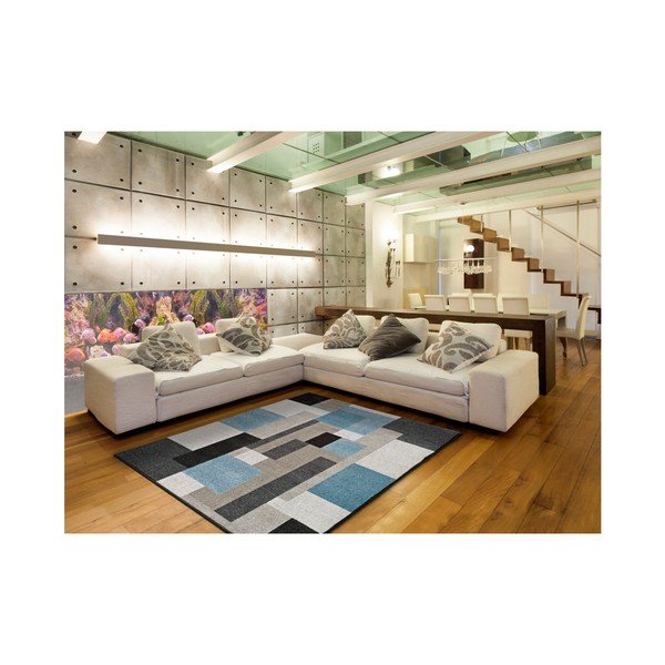 Covor adecvat și pentru exterior Universal Bukit Blue, 160 x 230 cm-image-1