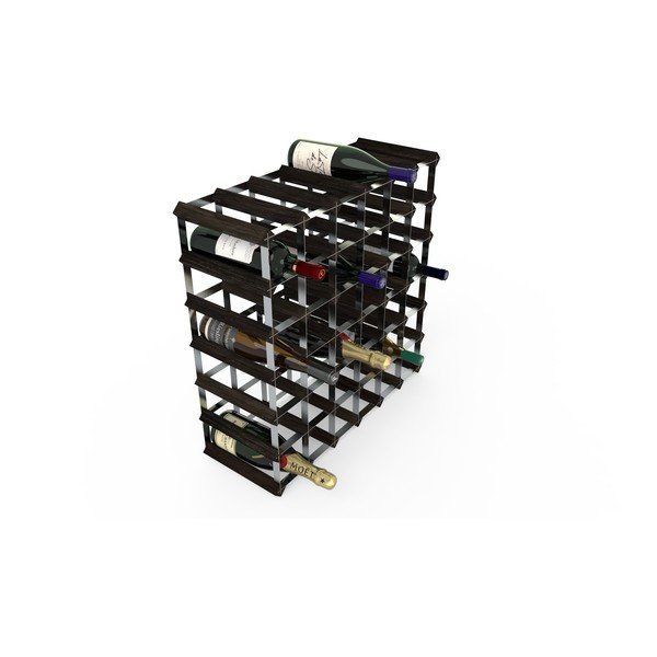 Raft pentru vin  maro din lemn   de frasin  pentru  42 sticle - RTA-image-2