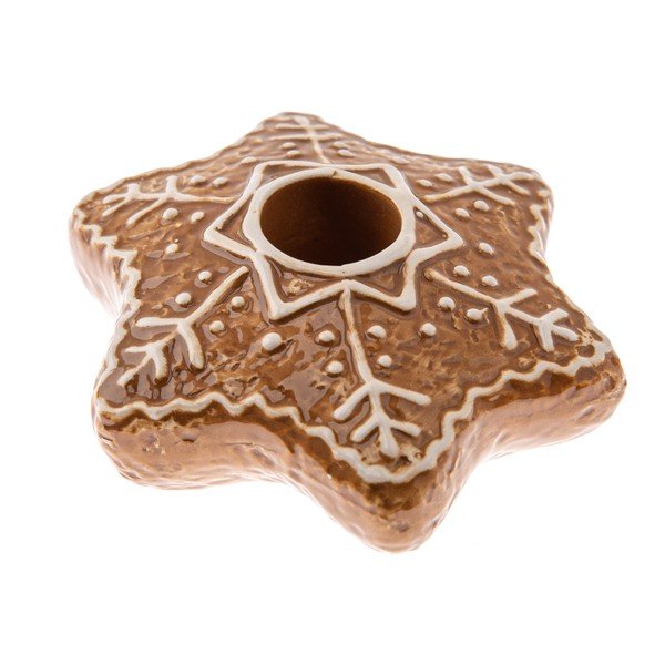 Sfeșnic din ceramică  cu model de Crăciun Vinterby – Dakls