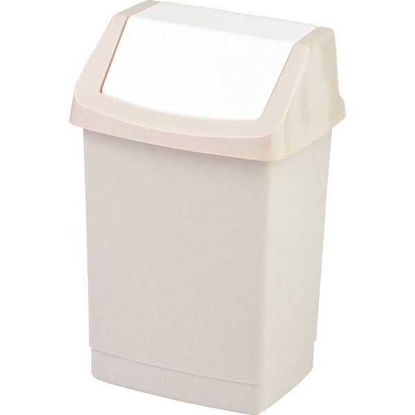 Coș de gunoi bej din plastic 25 l Click-It – Curver