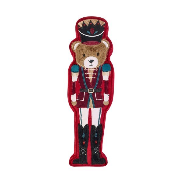 Pernă decorativă 20x30 cm  cu model de Crăciun Christmas Nutcracker Bear – Catherine Lansfield