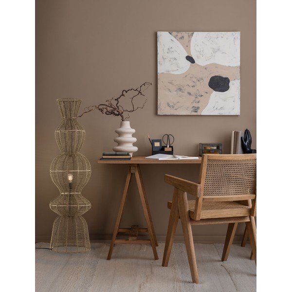 Lampadar în culoare naturală cu tapițerie din frânghie (înălțime 136 cm) Breena – Nova Luce-image-2