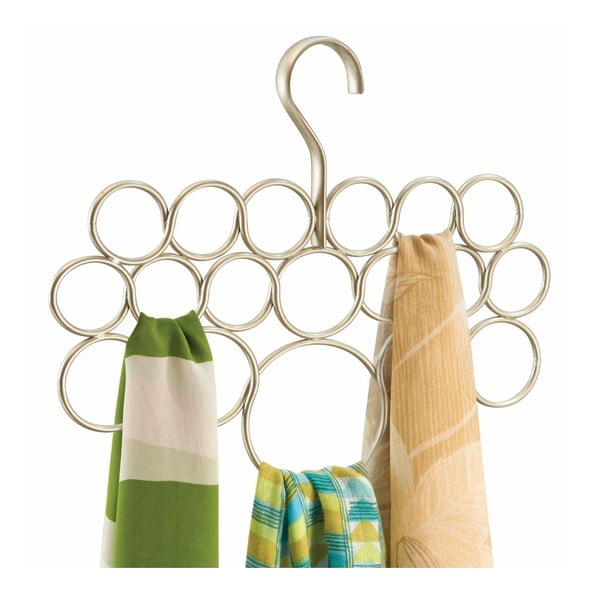 Umeraș pentru prosoape, eșarfe sau haine iDesign Axis, lungime 29 cm-image-2