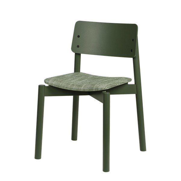 Scaun de dining verde stivuibil Wem – noo.ma