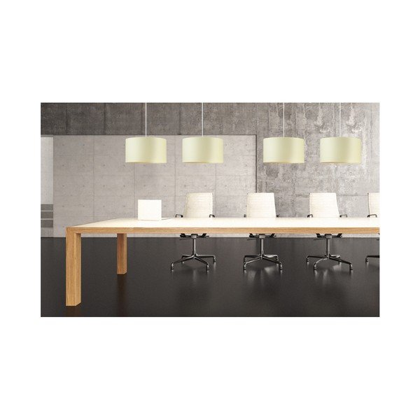 Corp de iluminat suspendat dublu Sotto Luce MIKA Elementary, L 2S, crem/alb-image-3