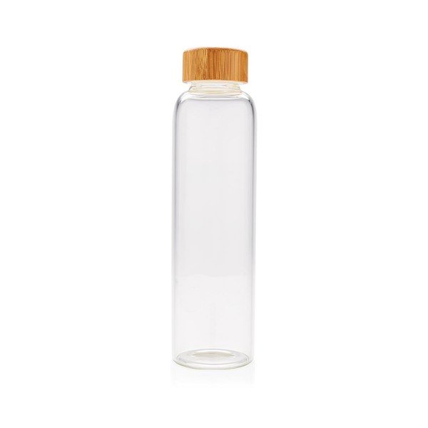 Sticlă cu husă textilă XD Collection, 0,55 l, transperant - negru-image-2
