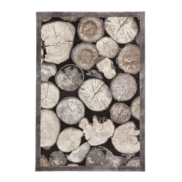 Covor gri 230x160 cm Woodland - Think Rugs