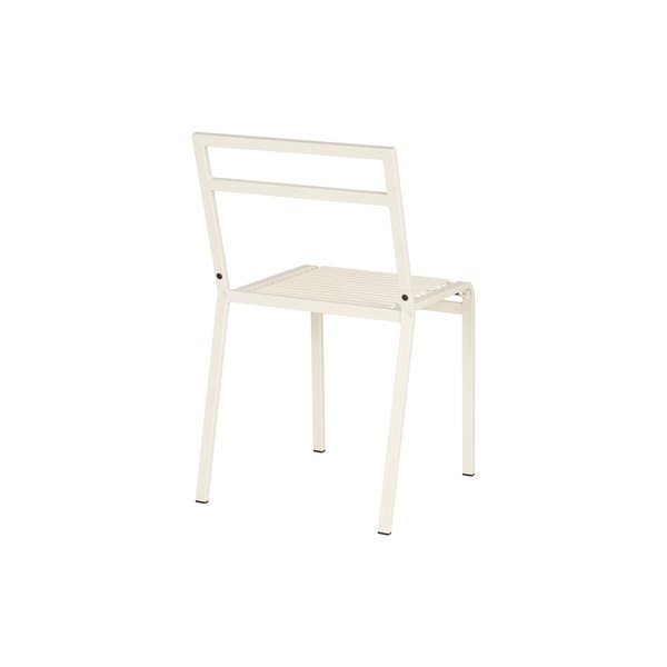 Scaun de grădină bej din metal Oto – noo.ma-image-3