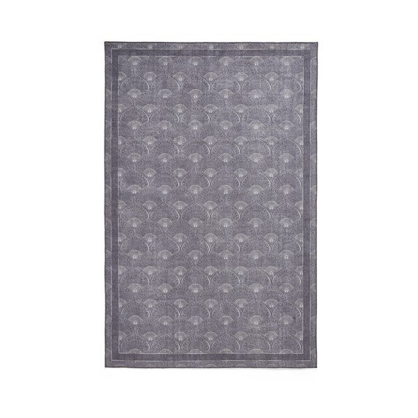 Covor gri lavabil 152x230 cm Deco Peacock – Catherine Lansfield