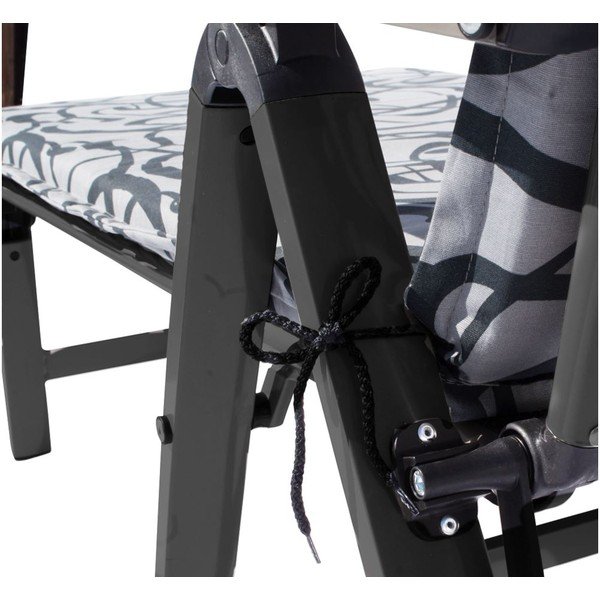 Șezlong de grădină negru din metal Ass Comfort - Sun Garden-image-2