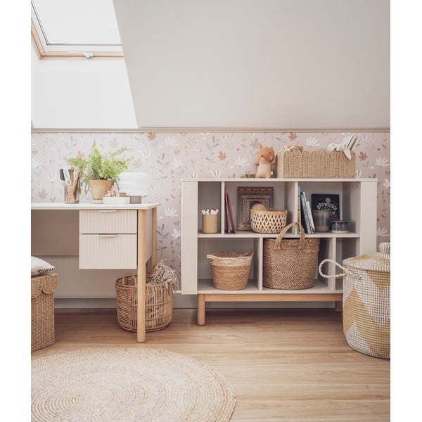 Bibliotecă pentru copii bej 120x40 cm Miloo – Pinio-image-3