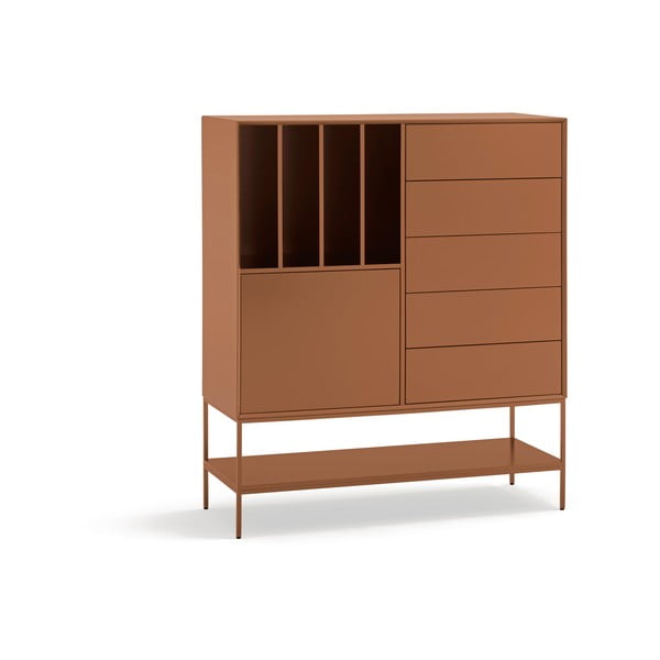 Dulap cărămiziu 120x140x45 cm Platt – Teulat-image-2