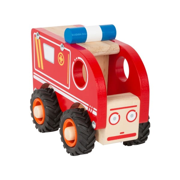 Ambulanță din lemn pentru copii Legler Ambulance
