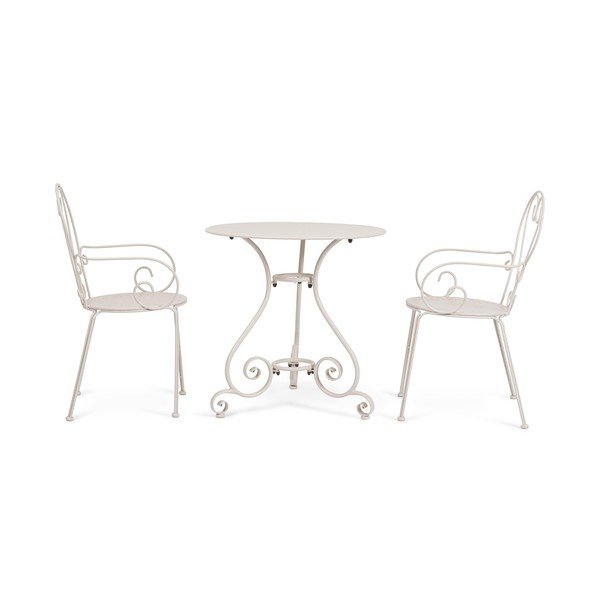 Măsuță de grădină rotundă din oțel ø 70 cm Etienne – Bizzotto-image-2