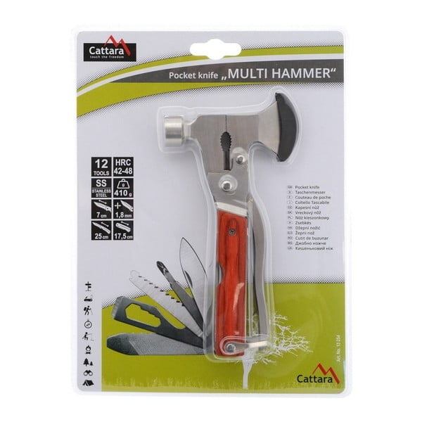 Briceag multifuncţional Cattara Multi Hammer-image-1