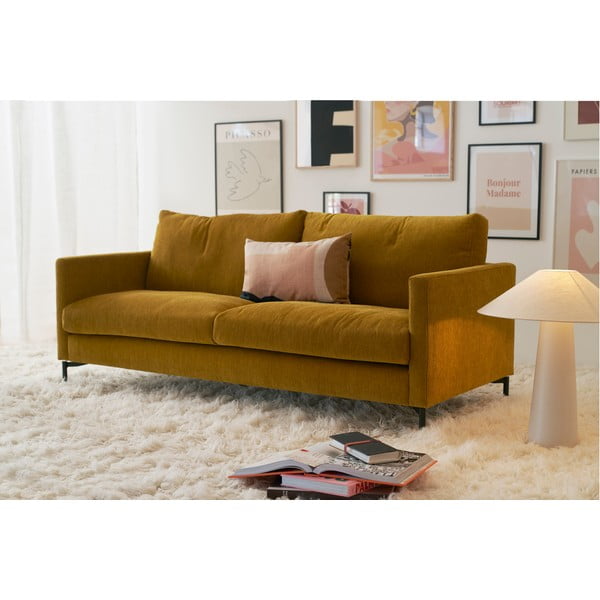 Canapea galbenă 196 cm Impulse – Sits-image-3