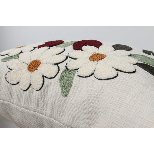 Pernă decorativă din in 43x43 cm Papatya – Mioli Decor-image-3