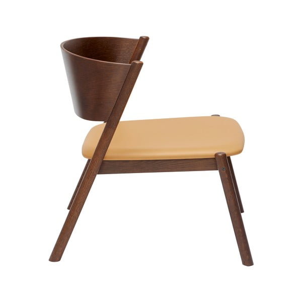 Fotoliu maro închis Oblique – Hübsch-image-2