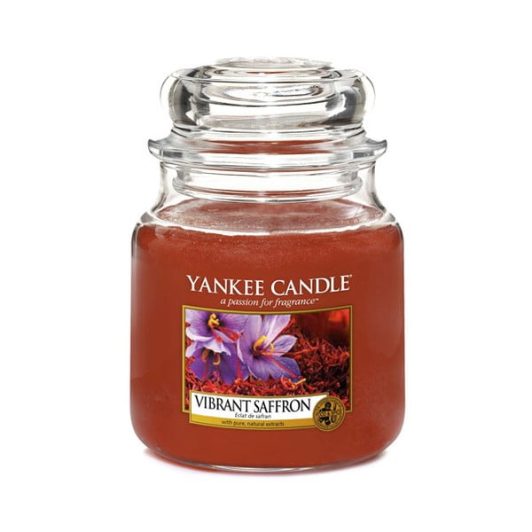 Lumânare parfumată Yankee Candle Verbant Saffron, timp de ardere 65 - 90 ore