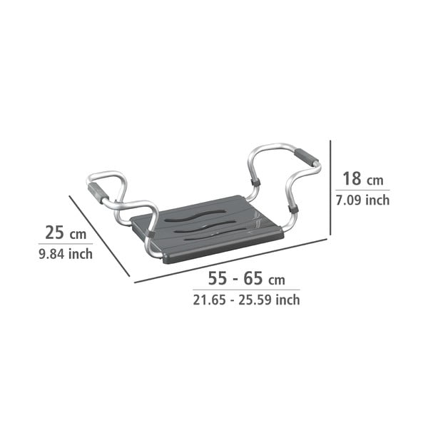 Suport scaun pentru cadă Wenko Secura-image-2