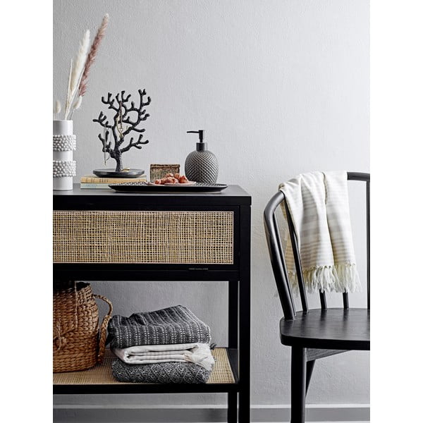 Set de accesorii de baie gri din gresie ceramică Hrin – Bloomingville-image-2