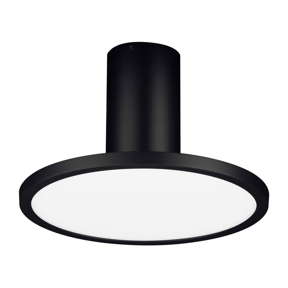 Plafoniera negru-mat LED cu structura flexibila din aluminiu Ekei – Nova Luce