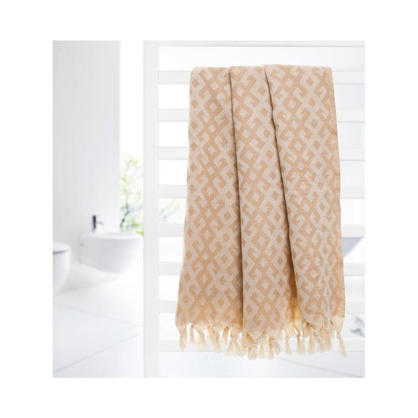 Prosop hammam Orient Beige, 95x175 cm-image-2